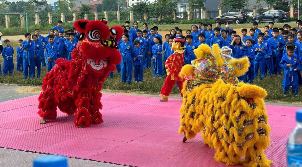 CLB Vovinam Khai Tâm Y võ xã Nhật Tân