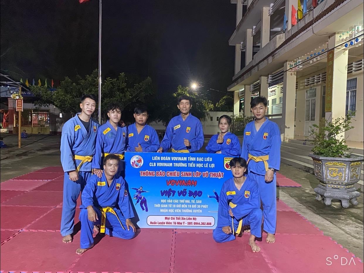 CLB Vovinam Trường Tiểu học Lê Lợi